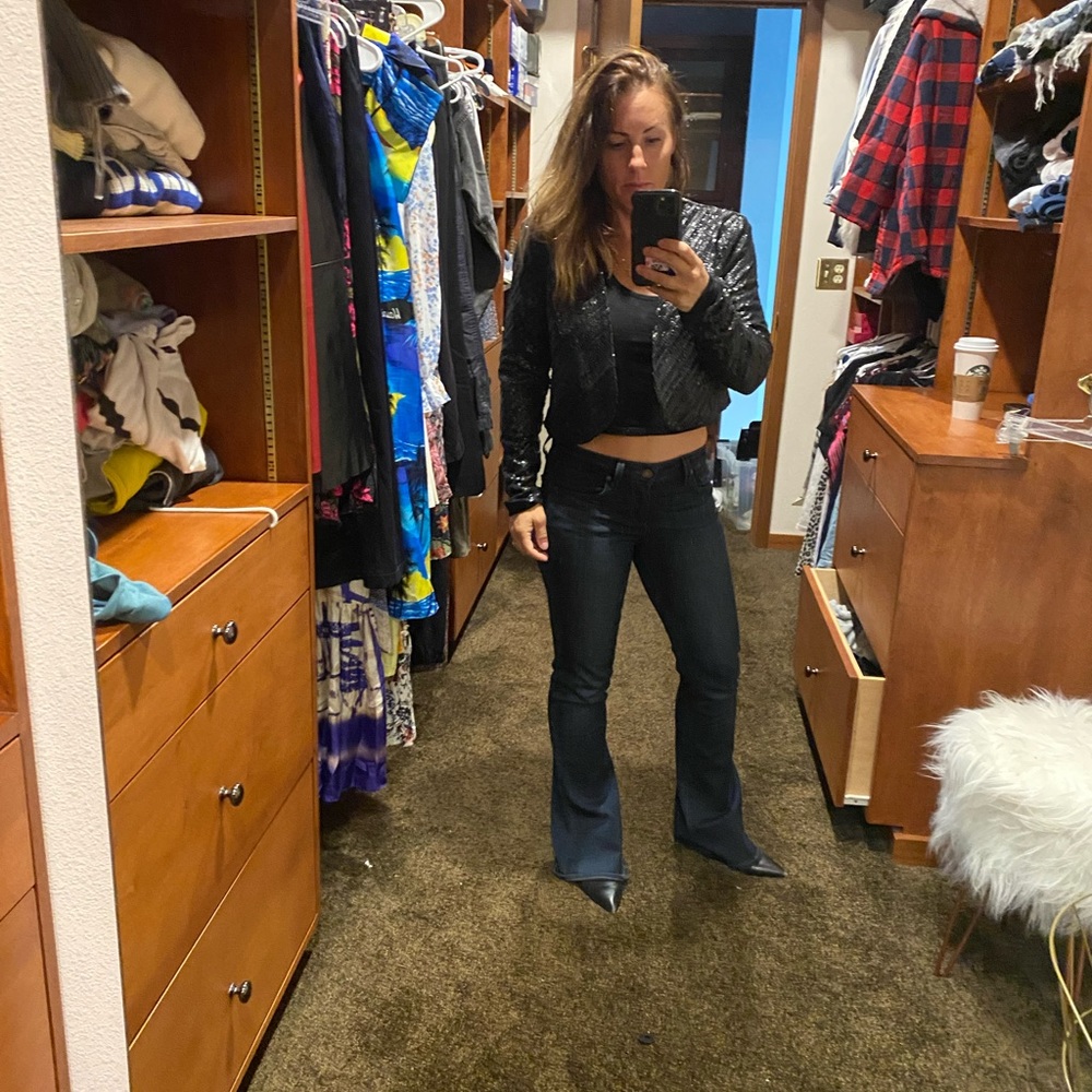 Sequin Crop Jacket - image 6